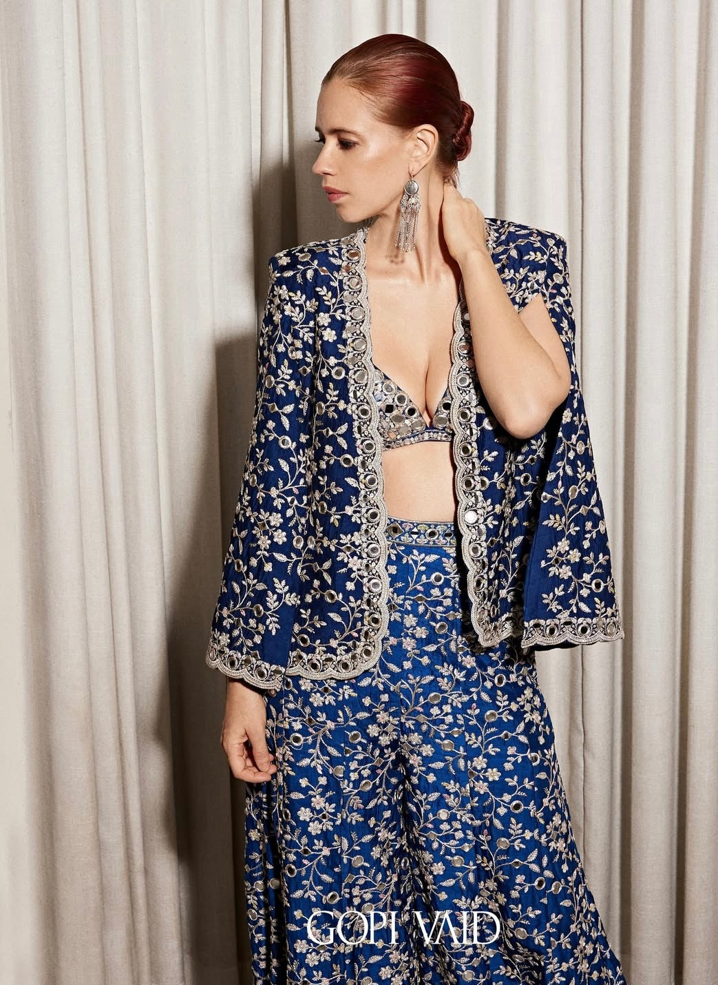 Kalki Koechlin in Dhyeya Pant Set