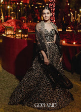 Vedika Pinto in Harshini Lehenga Set