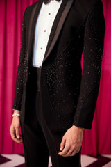 Noir tuxedo set