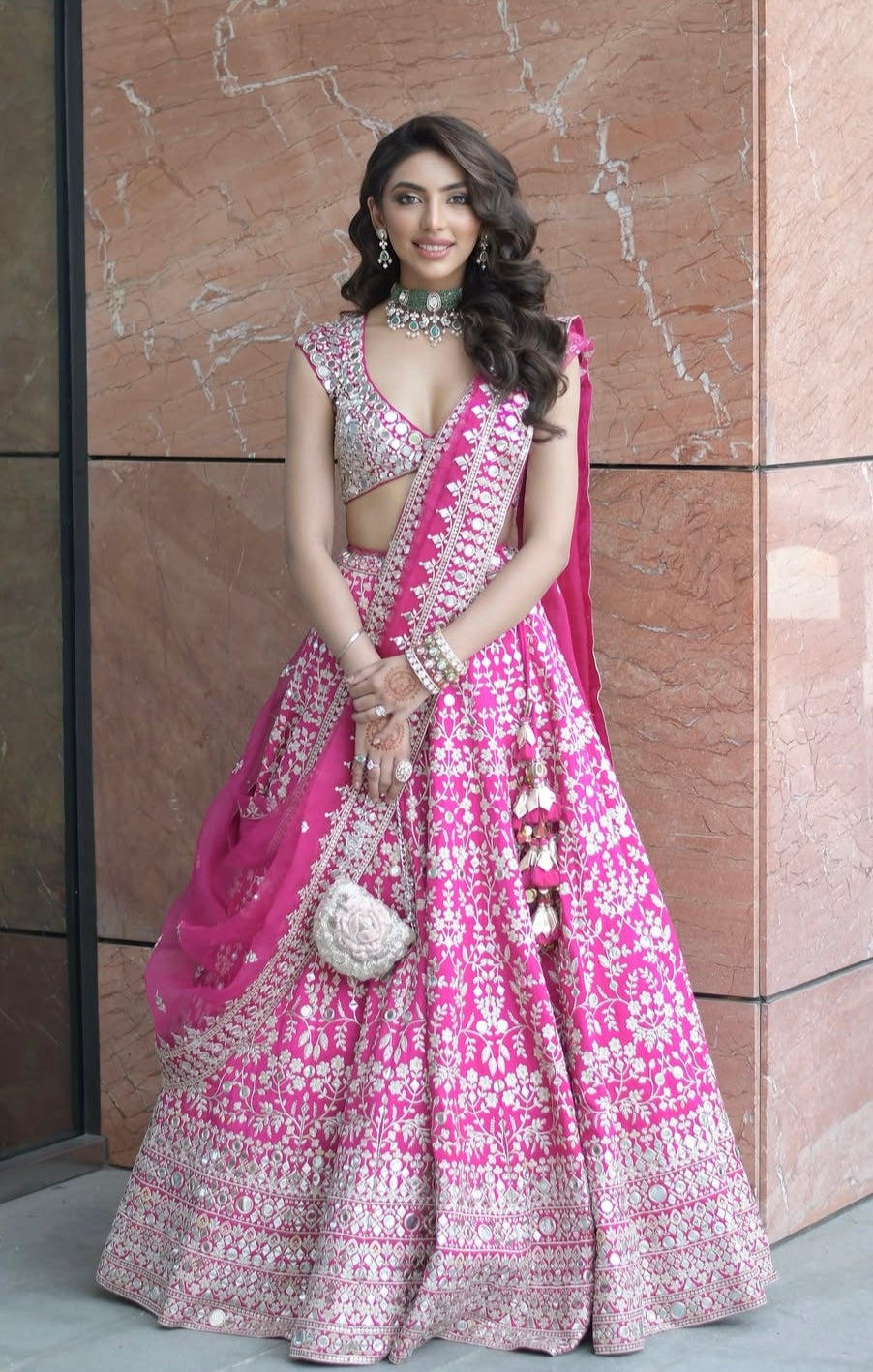 Mallika in Niranjana Lehenga Set