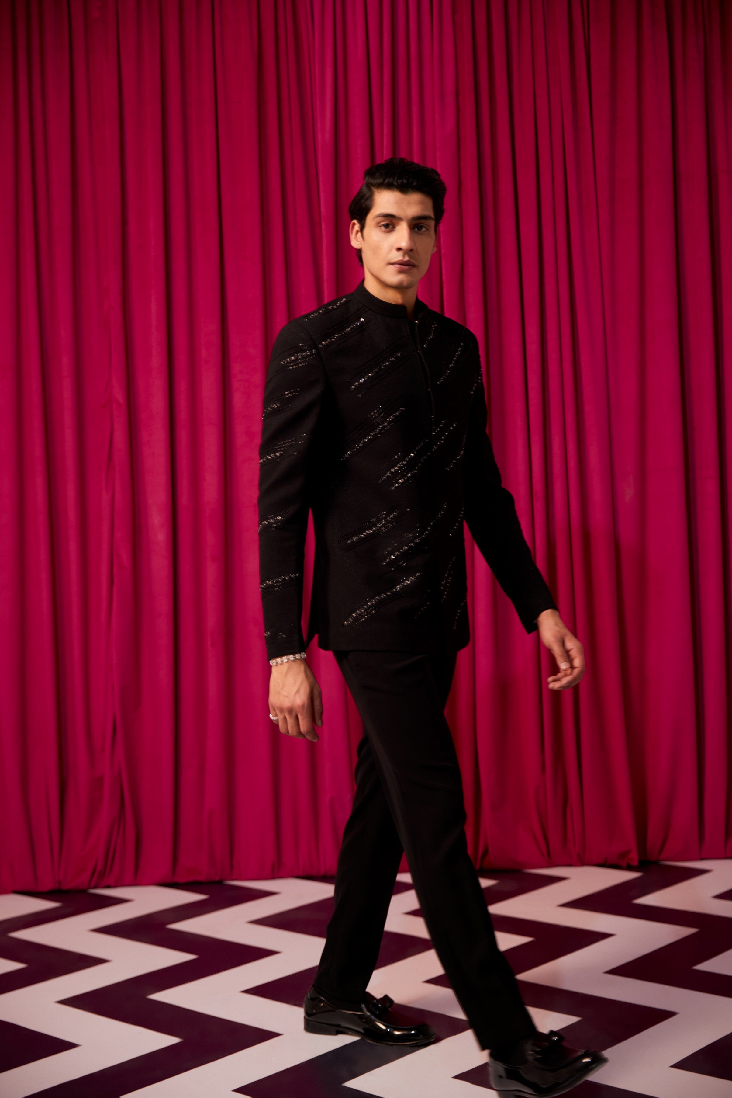 Electric Bandhgala set