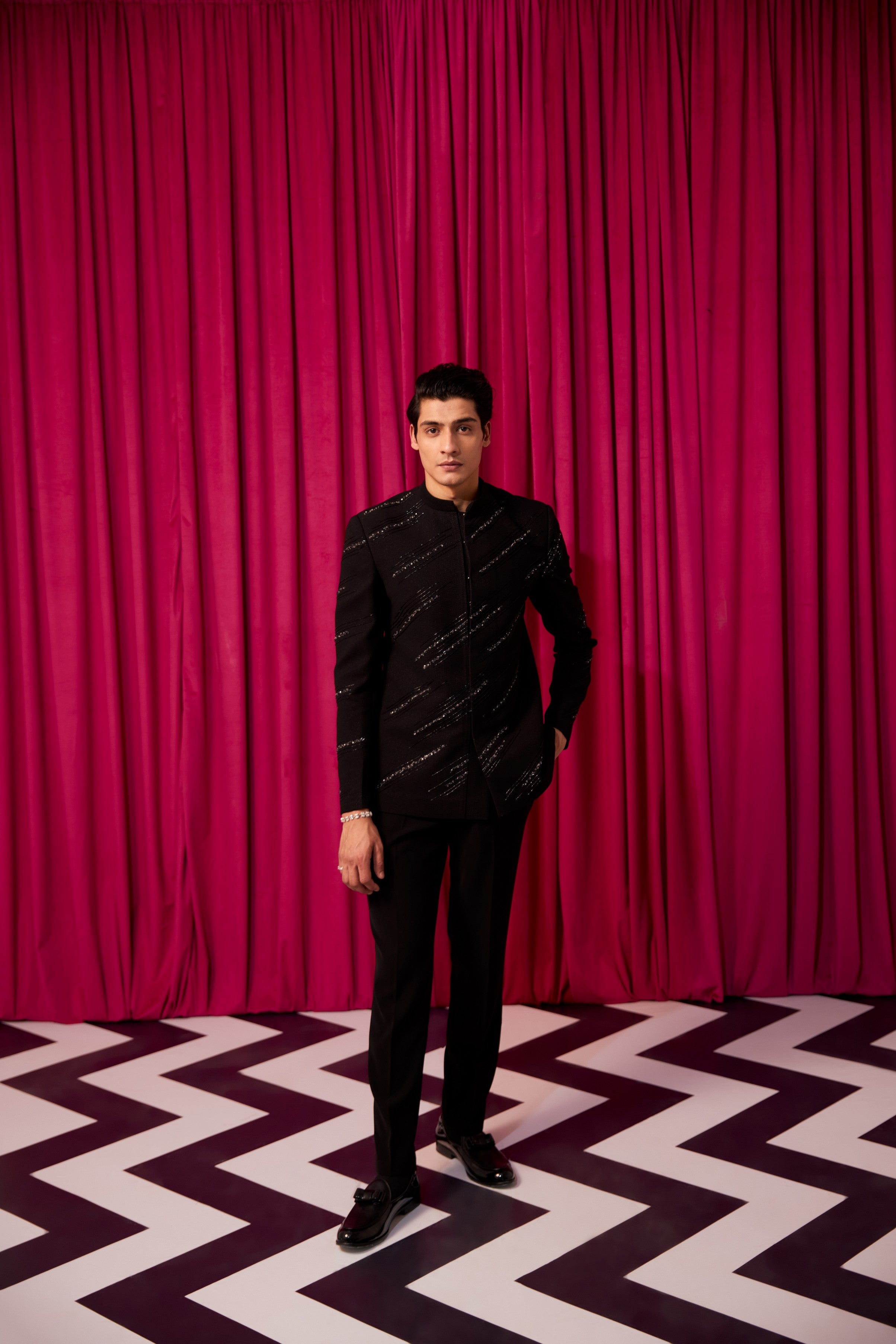 Electric Bandhgala set
