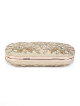 Thandai gold clutch