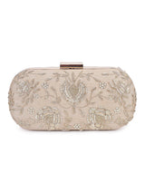 Golden bride clutch
