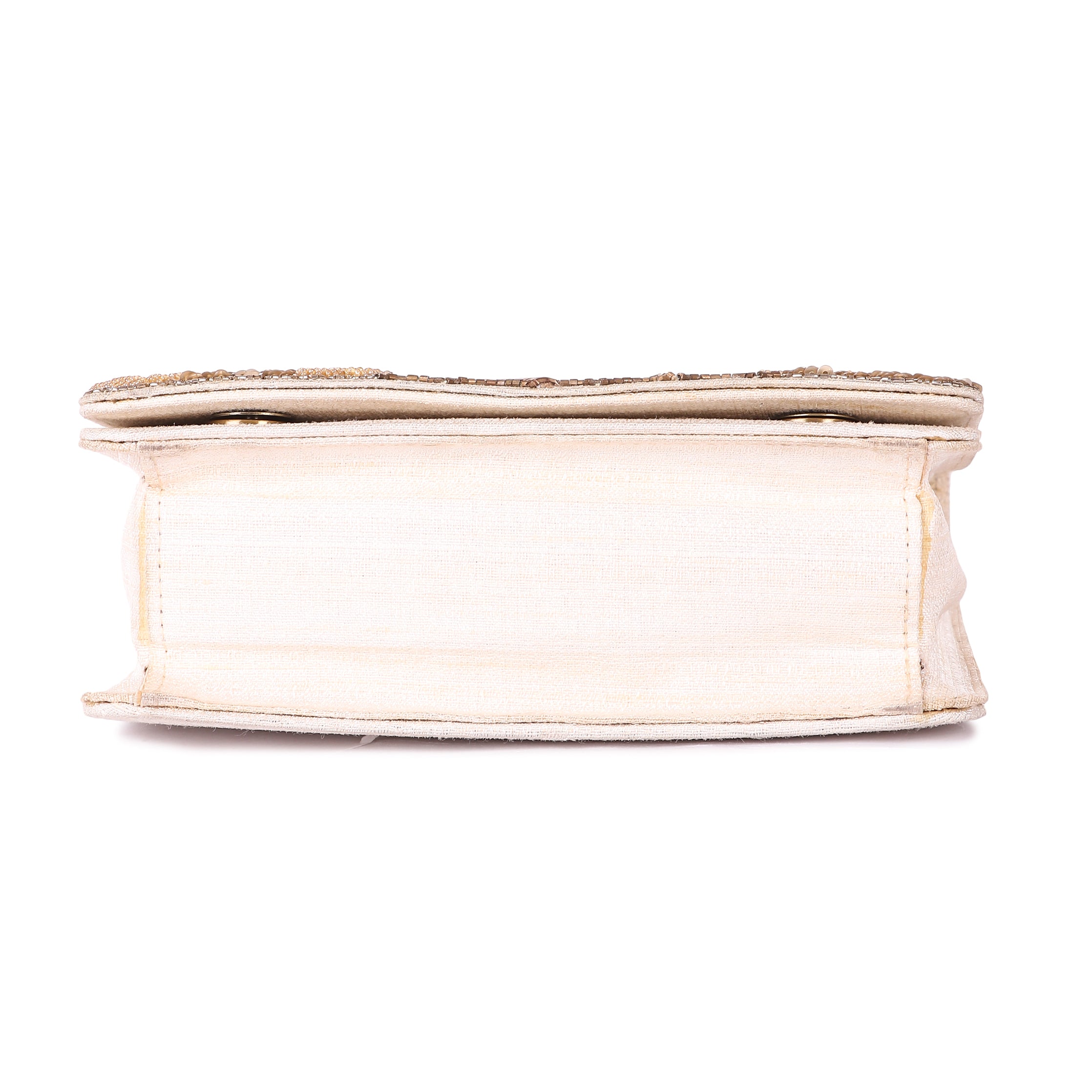Beige bahaar clutch