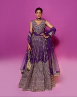 Kubbra Sait in Razia Lehenga Set