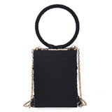 Ring black Shone clutch