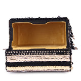 Ring black Shone clutch