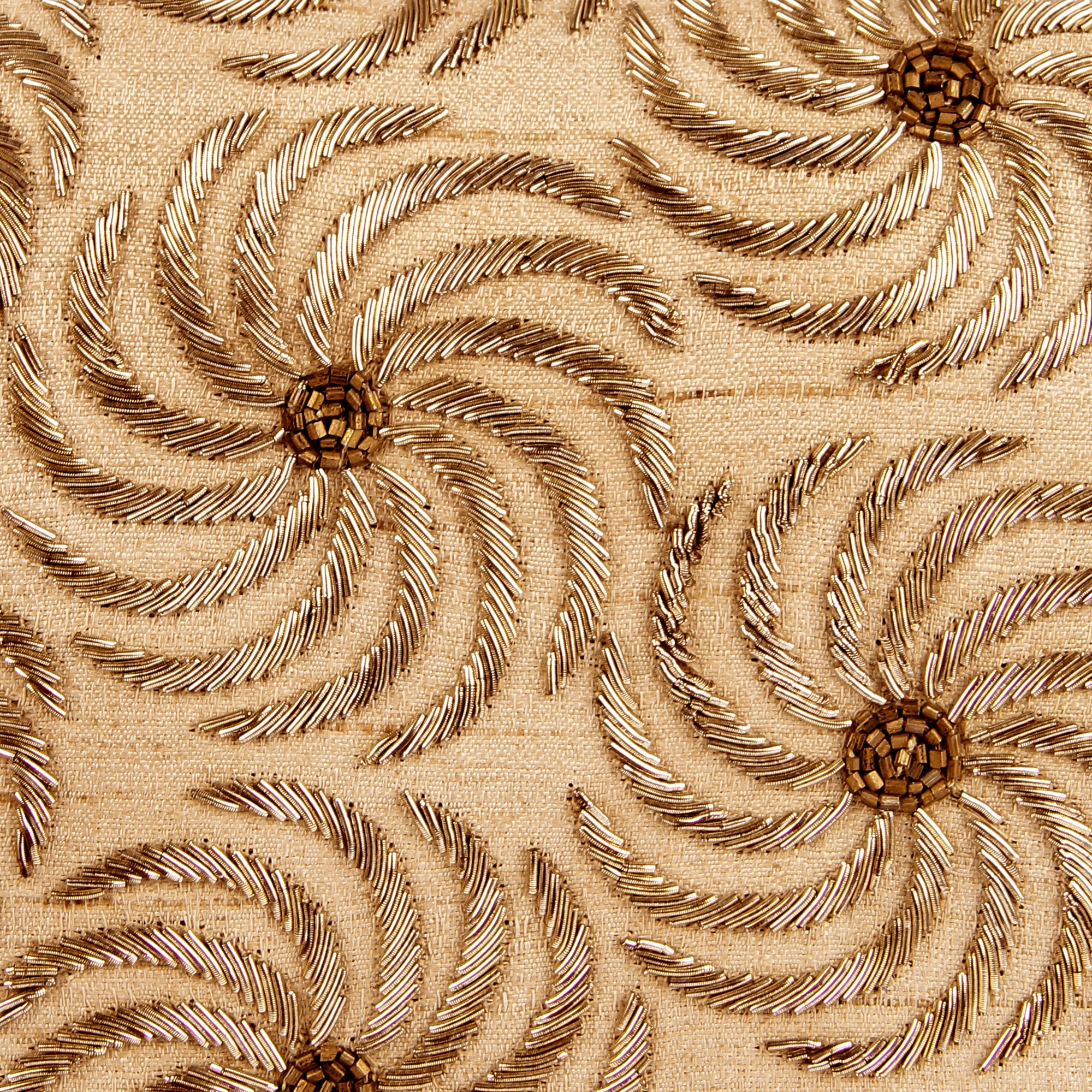 Lustre gold clutch