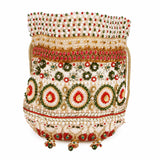 Kundan peacock potli