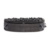 Black tasselly clutch