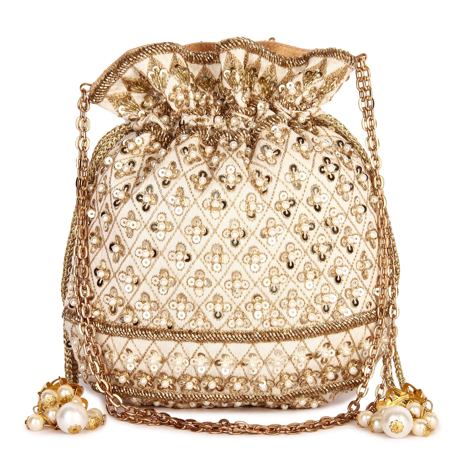 All pattern potli bag