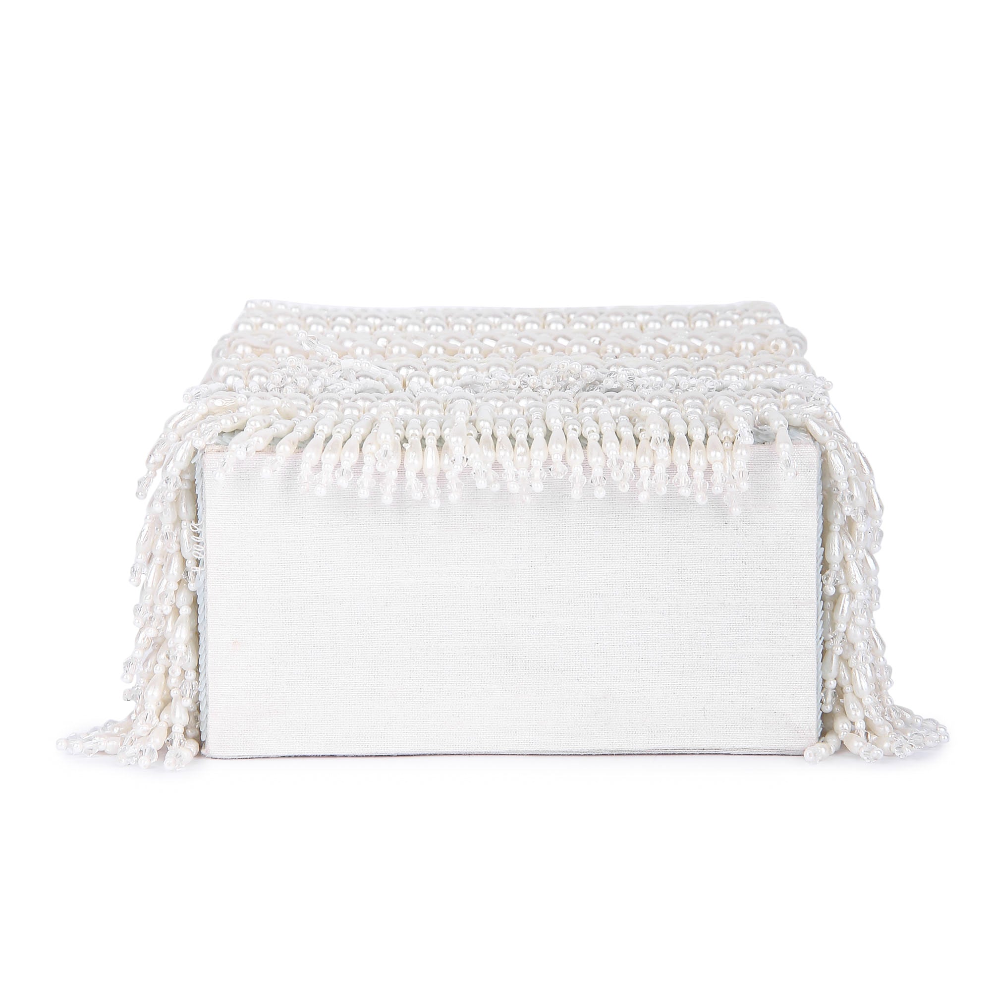 White sunayena clutch