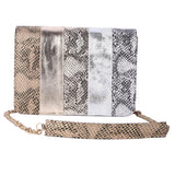 Vegan leather versatile clutch