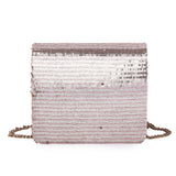 Bonita gold clutch