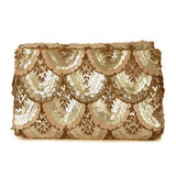 Sequin sparkle clutch
