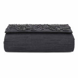 Black on black clutch