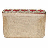 Jaal gold clutch