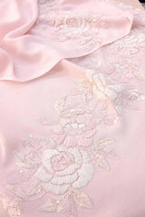 Imperial Rose | Embroidered Wool Silk Stole