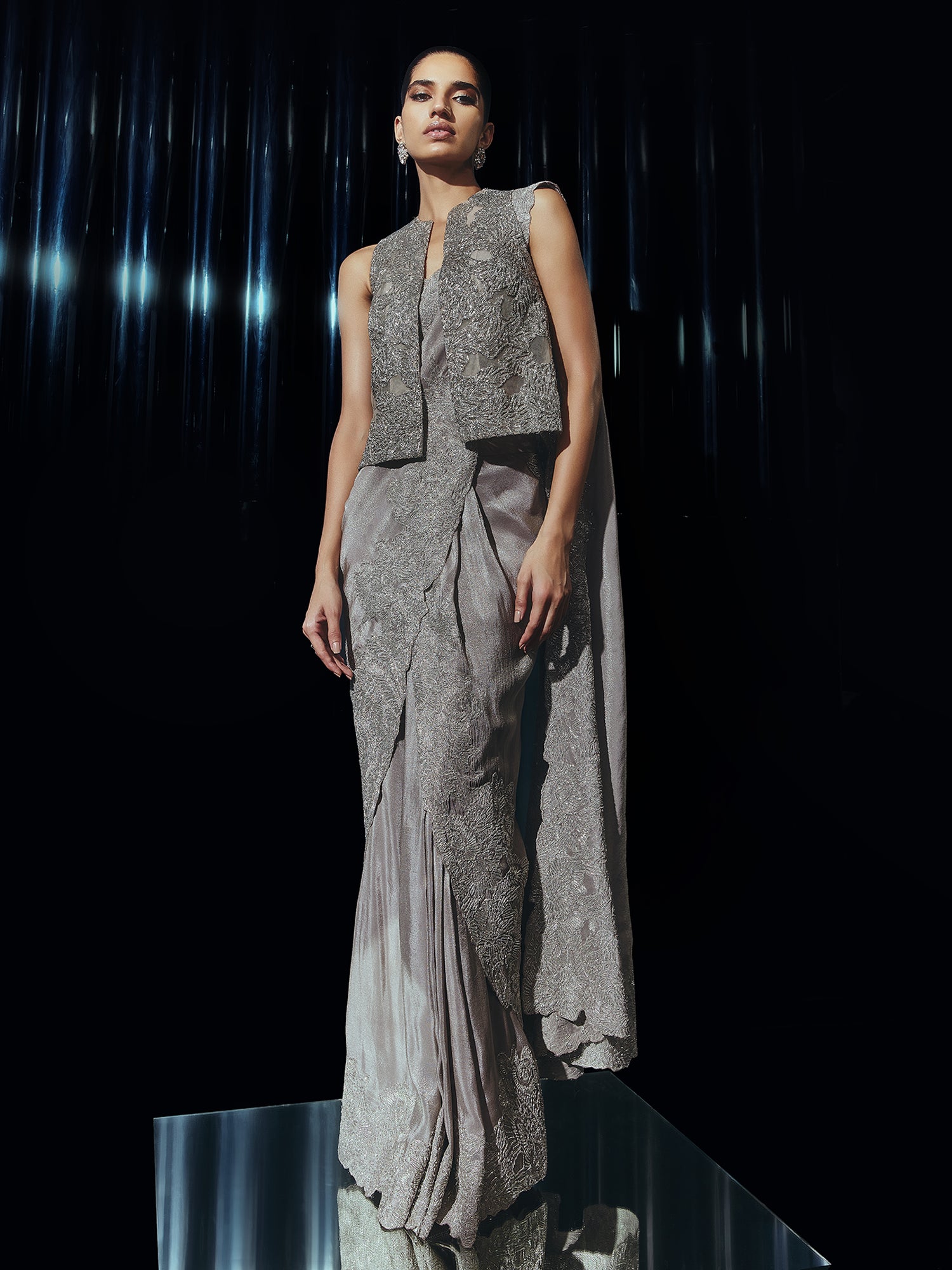 Slate Luxe Concept Sari