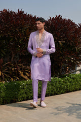 Lilac Affair Kurta Set. 2(Kurta + Pant)