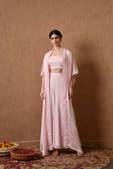 Pink Kaftan with Palazzo