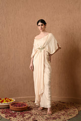 Ivory Kaftan Dress for Women