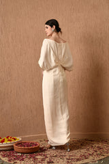 Ivory Kaftan Dress for Women