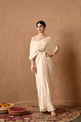 Ivory Kaftan Dress for Women