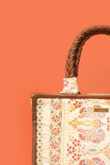 Kamal Embroidered Handbag - Multicolor