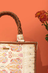 Kamal Embroidered Handbag - Multicolor