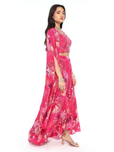 Dhoti Skirt, bustier, cape