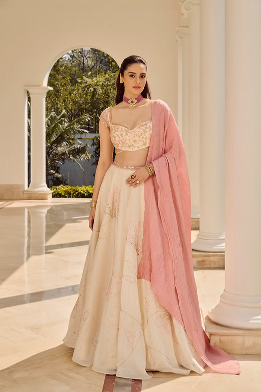 Dreamy Dahlia Lehenga Set