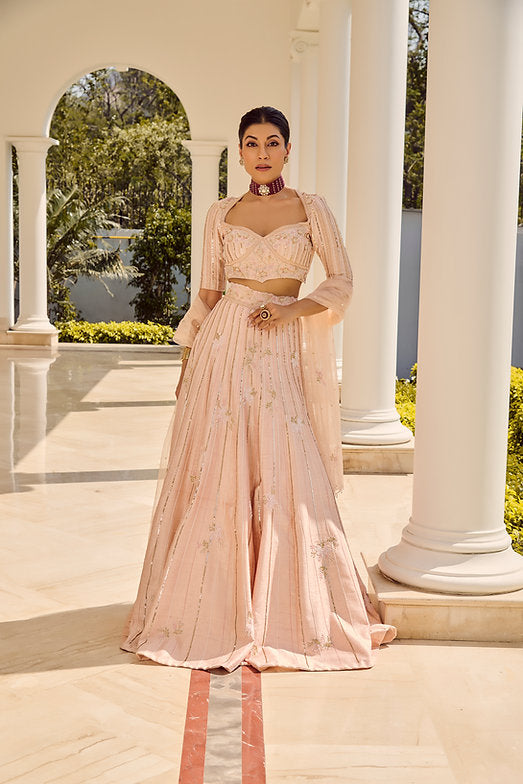 Misty Haze Lehenga Set