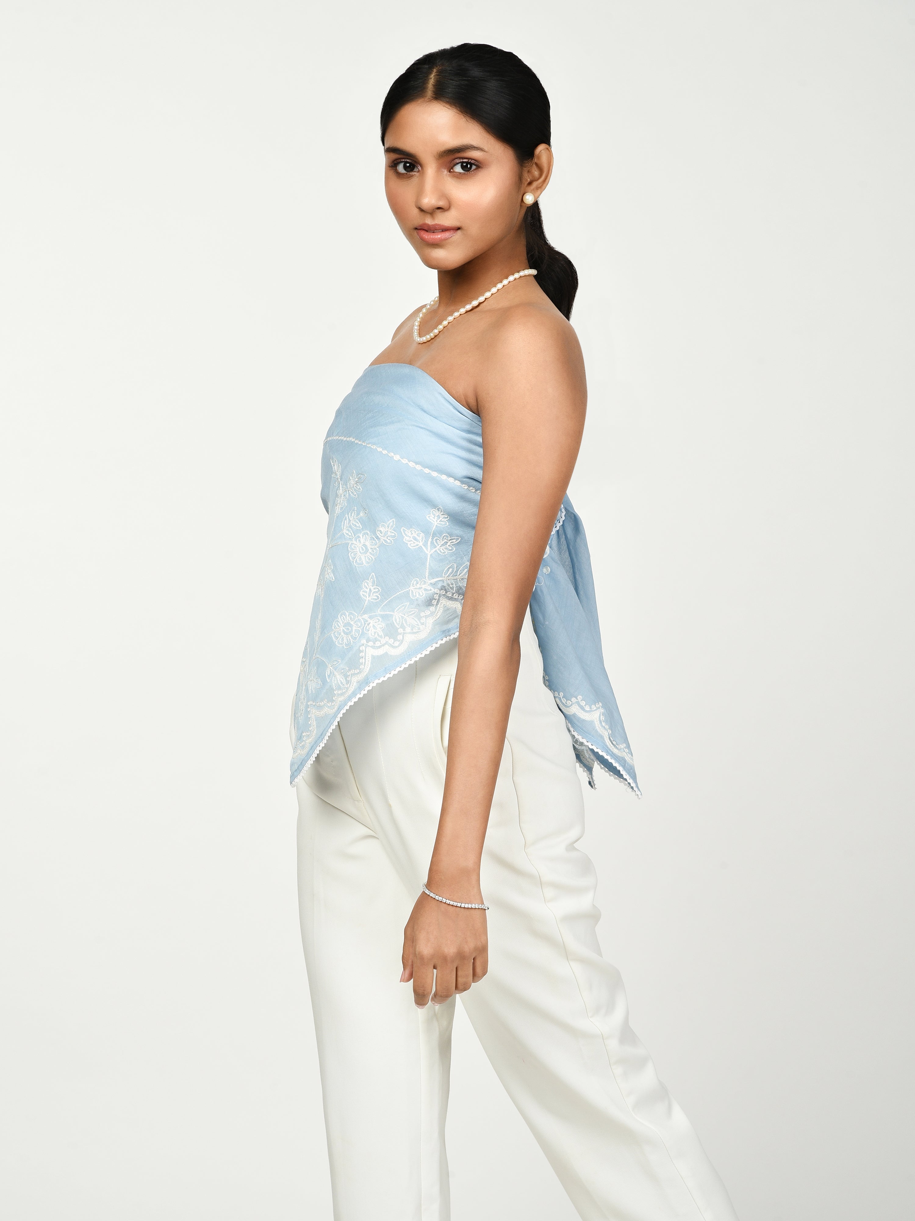 Blue Scarf
