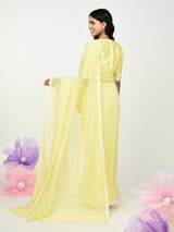Yellow Saree Set