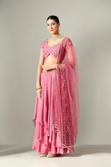 Lehenga for women in Mauve Color