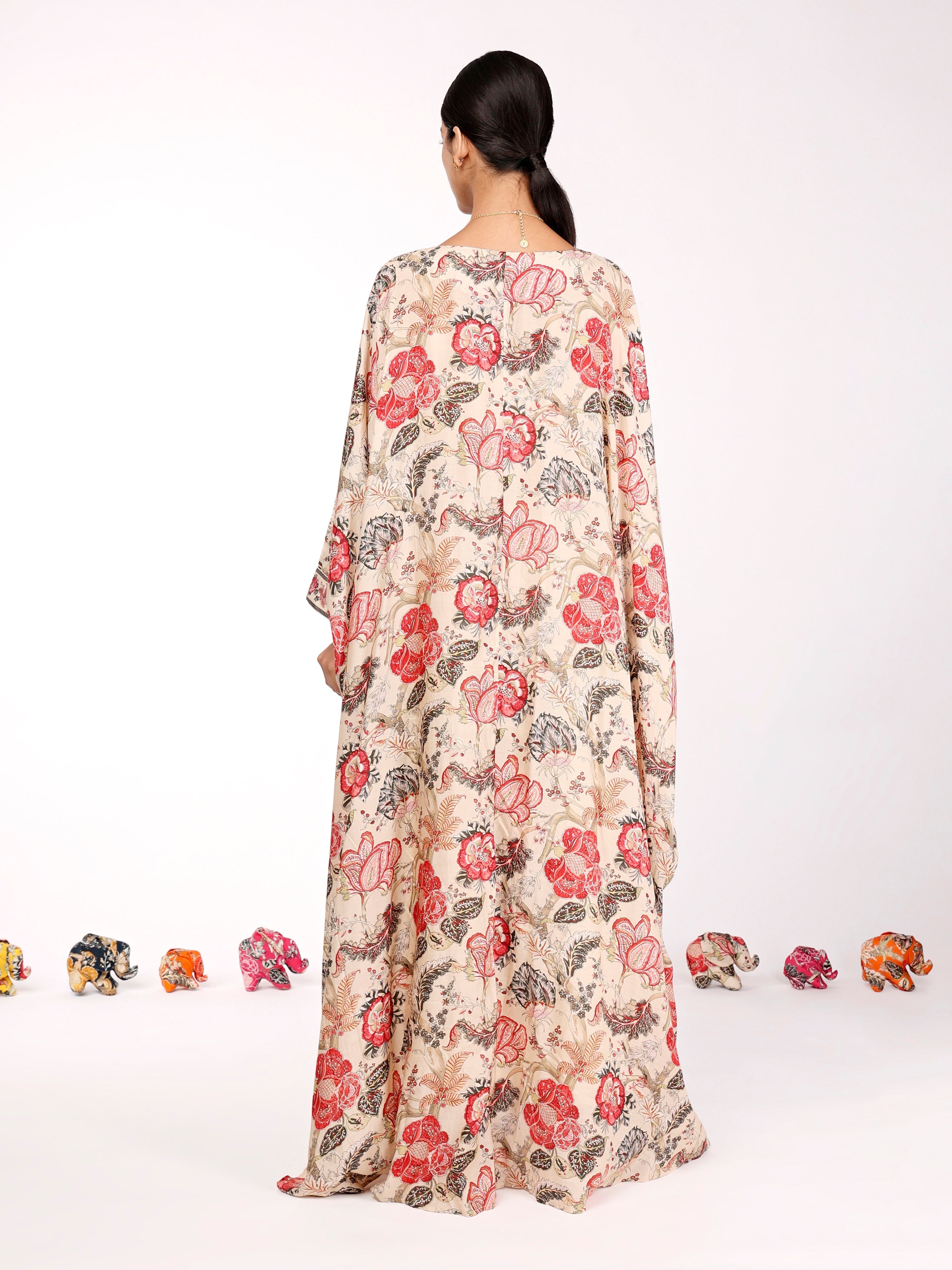 Bahaar Kaftan with seperate inner