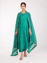 Rama Green Kurta Set