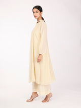 Off-White Tunic Set