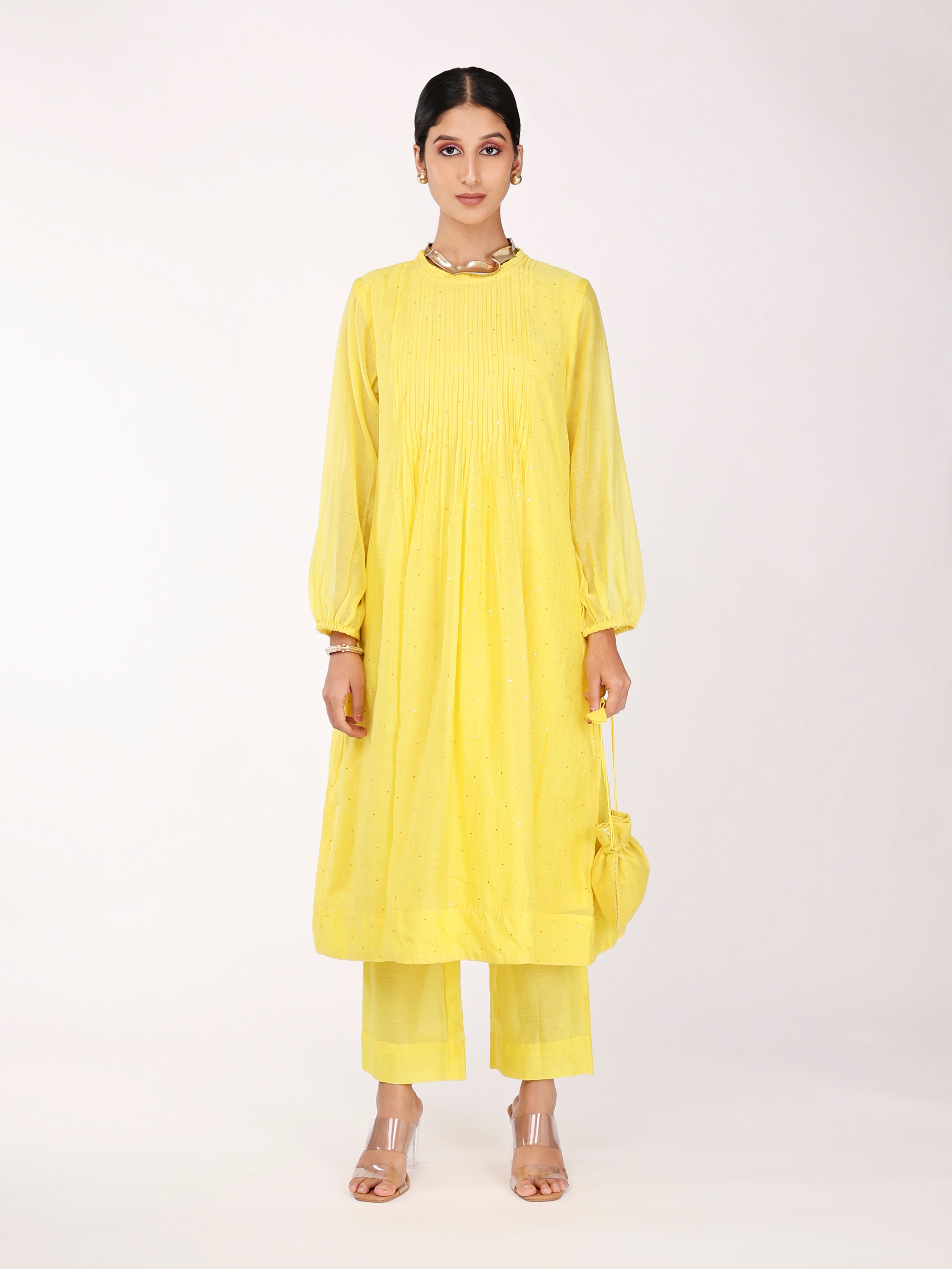 Yellow Tunic Set