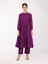 Deep Purple Tunic Set