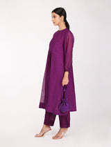 Deep Purple Tunic Set