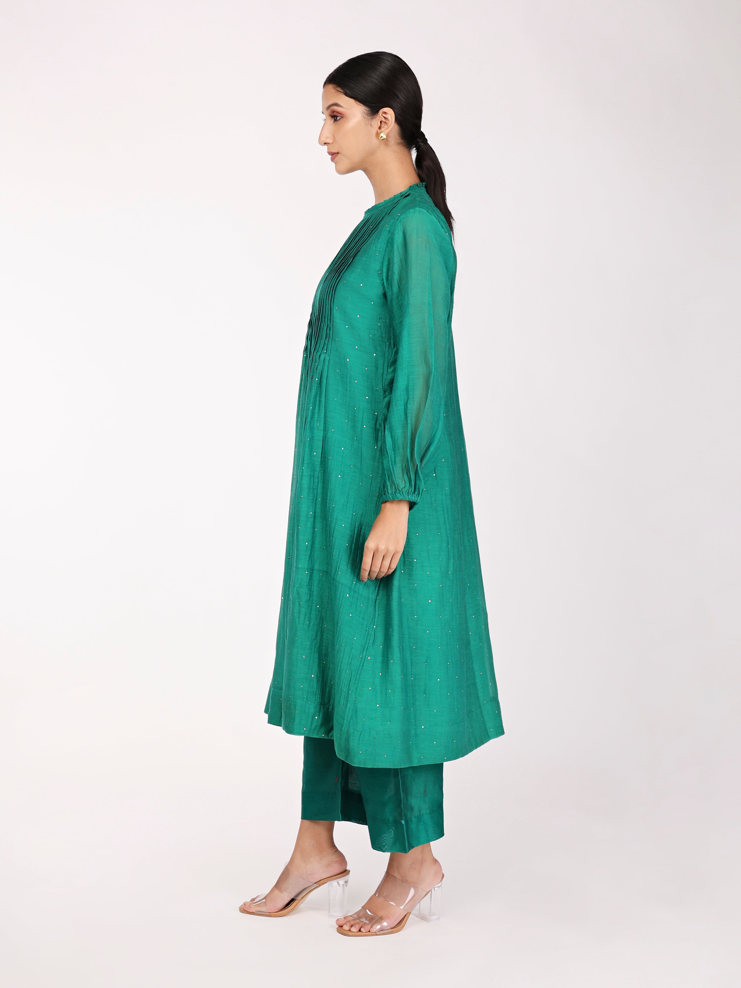 Rama Green Tunic Set