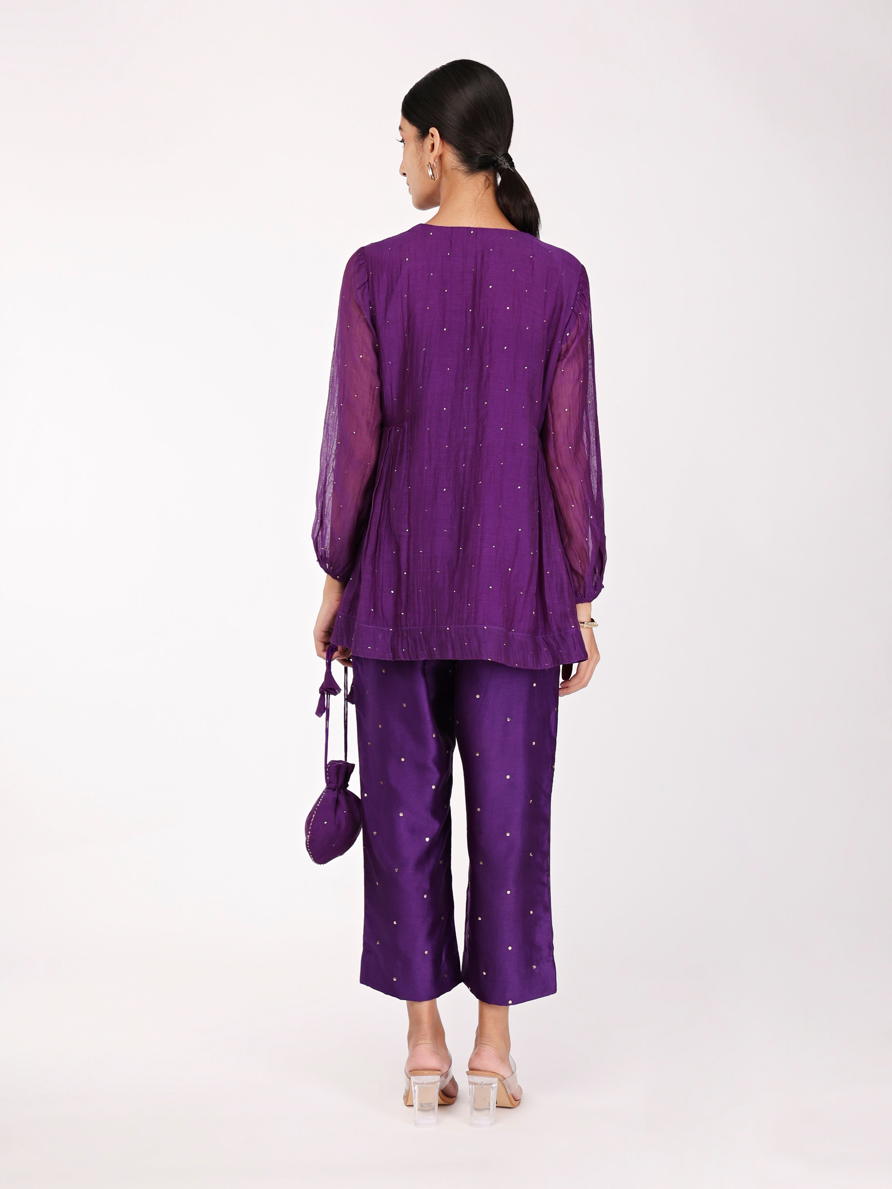 Deep Purple Co-ord Set