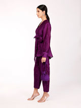 Deep Purple Co-ord Set