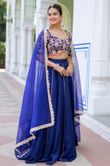 Neel Ambar Lehenga Set