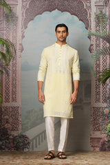 Daisy Dream Sequin Embroidered Kurta Set