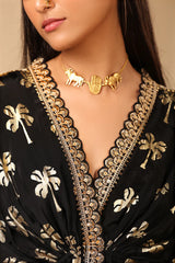 Black Coco Kaftan