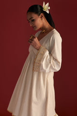 IVORY 'PAAN-PATTI' SALWAR SET